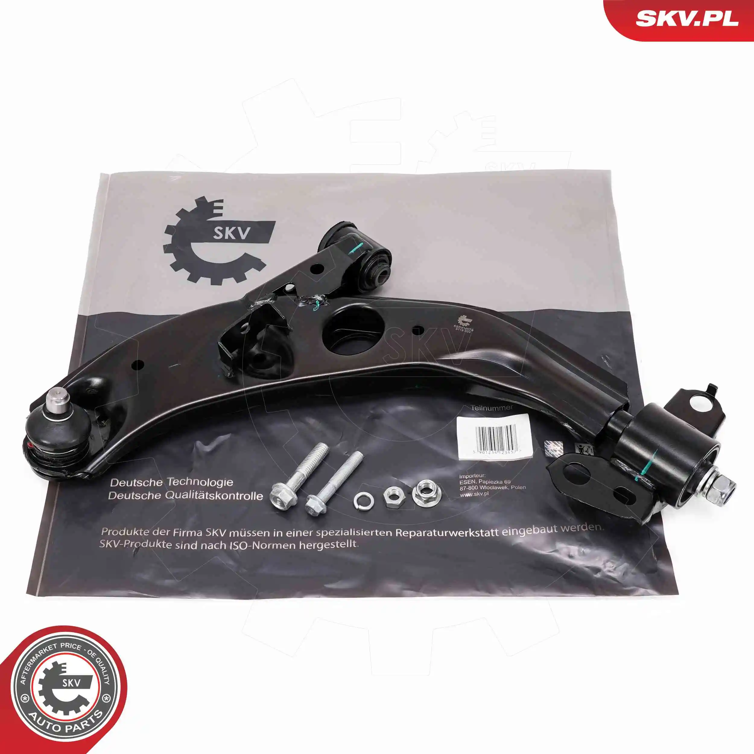 Control/Trailing Arm, wheel suspension